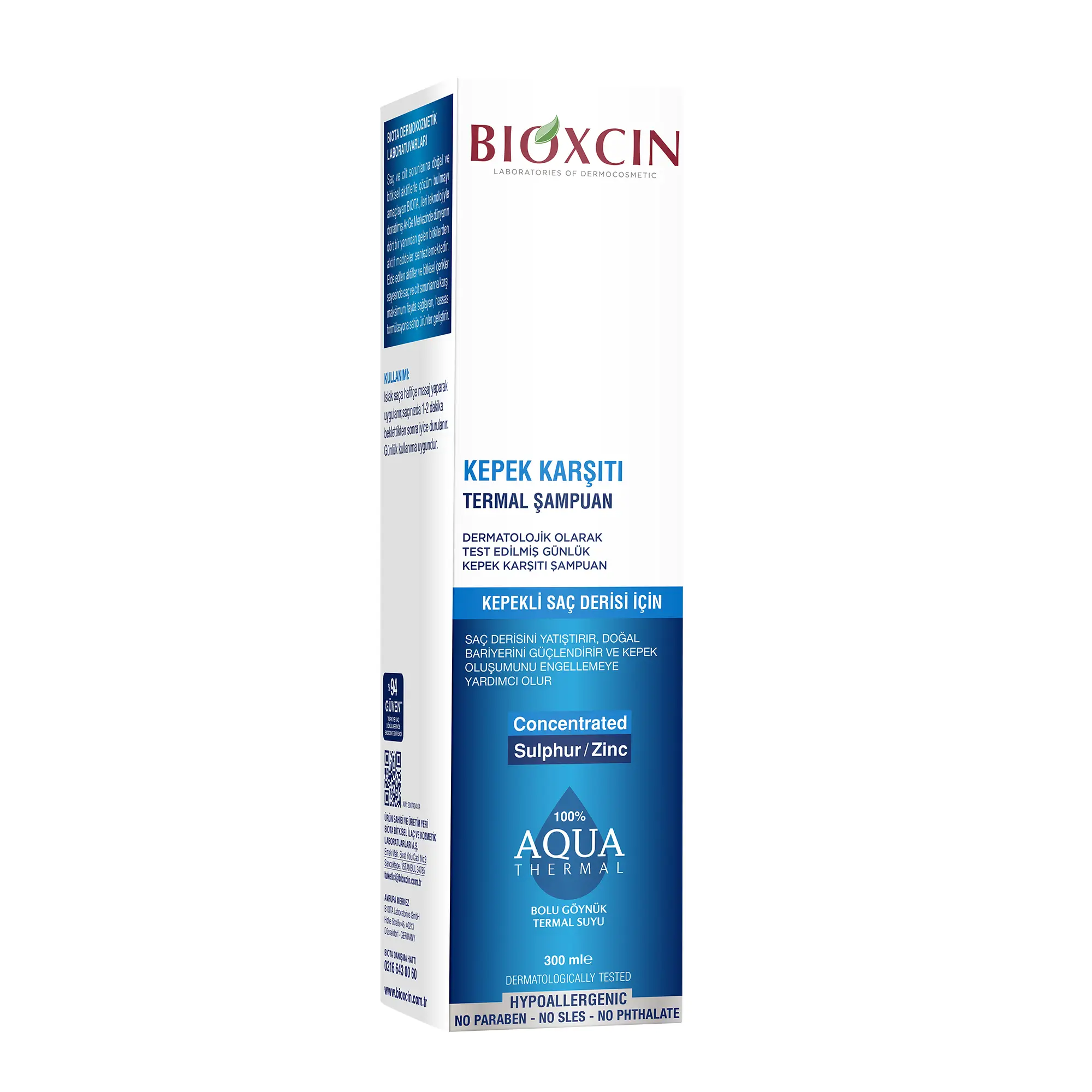 Bioxcin | AQUA THERMAL Anti Dandruff Shampoo 300 ml