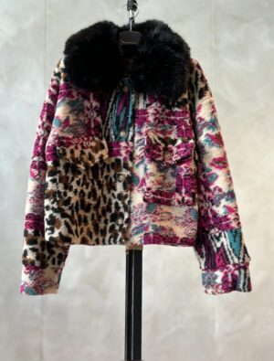 Jakna s krznom black